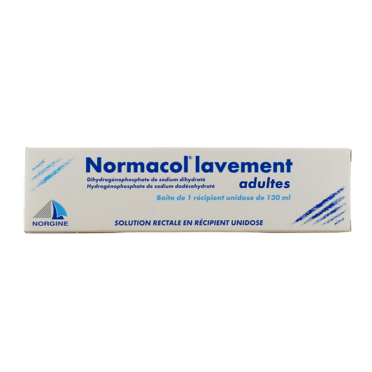 Normacol Lavement Solution Rectale en récipient unidose - Adulte ou Enfant