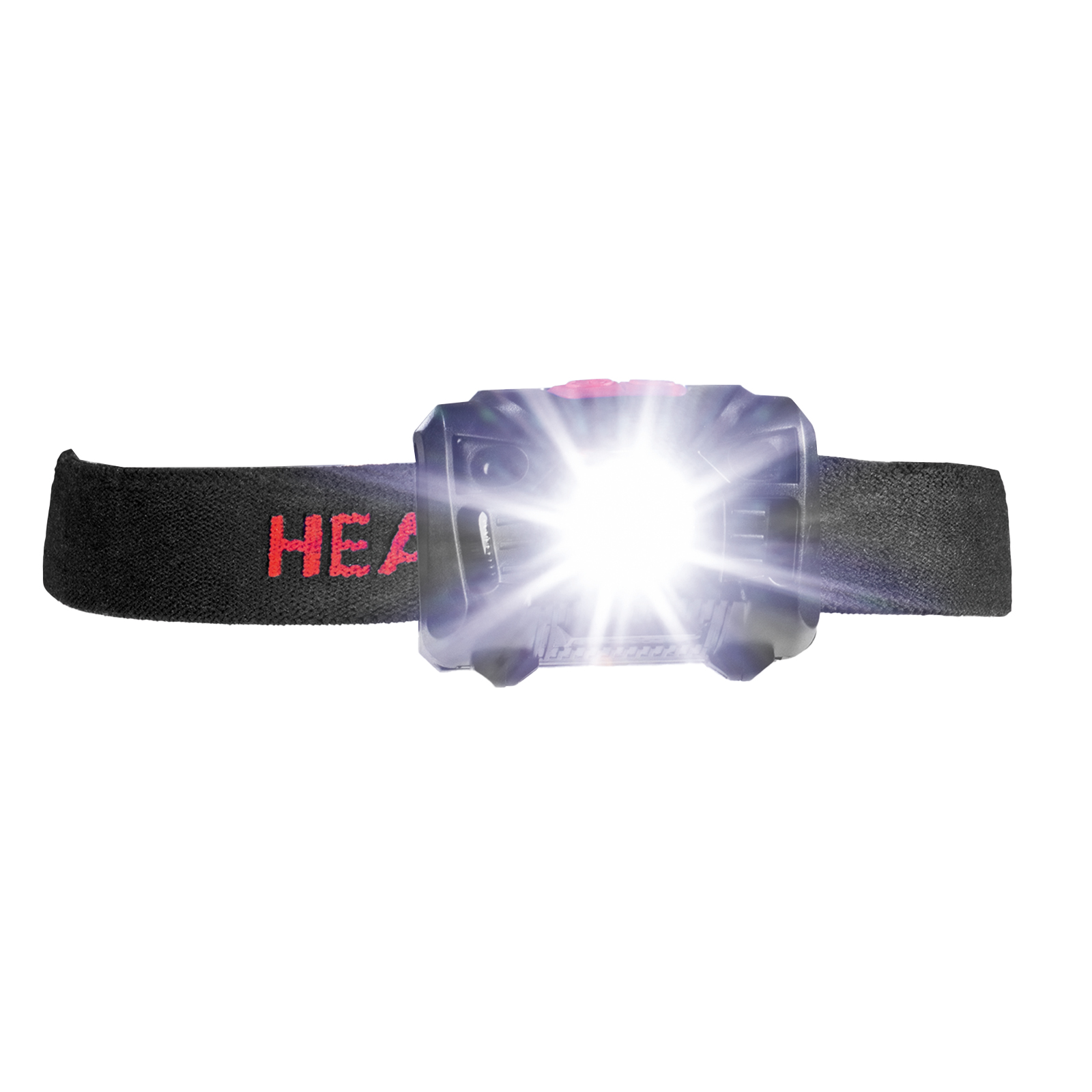 EASYMAXXStirnlampe 5299 - schwarz-rot - Bewegungssensor