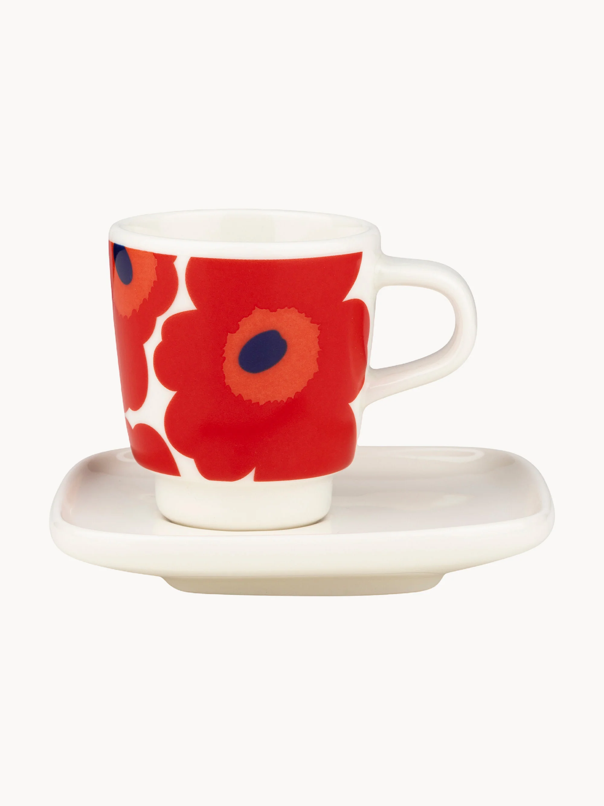 Espressokopje & schoteltje Unikko