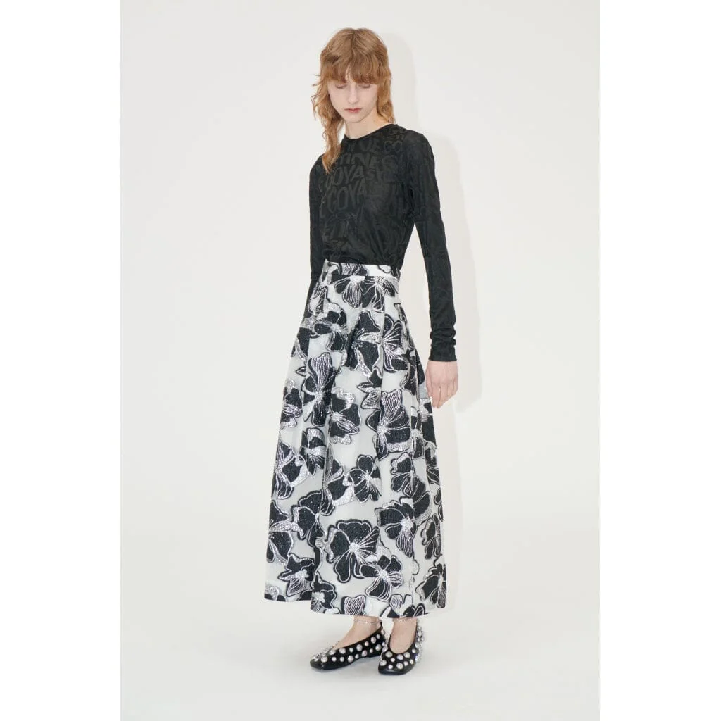 Stine Goya Elastic Long Sleeve Top, 2296 Logo Jersey