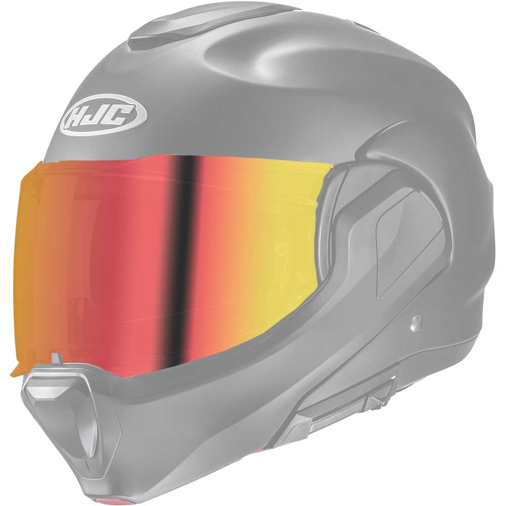 HJC - Ecran HJ-45B|F100 Rouge / Iridium