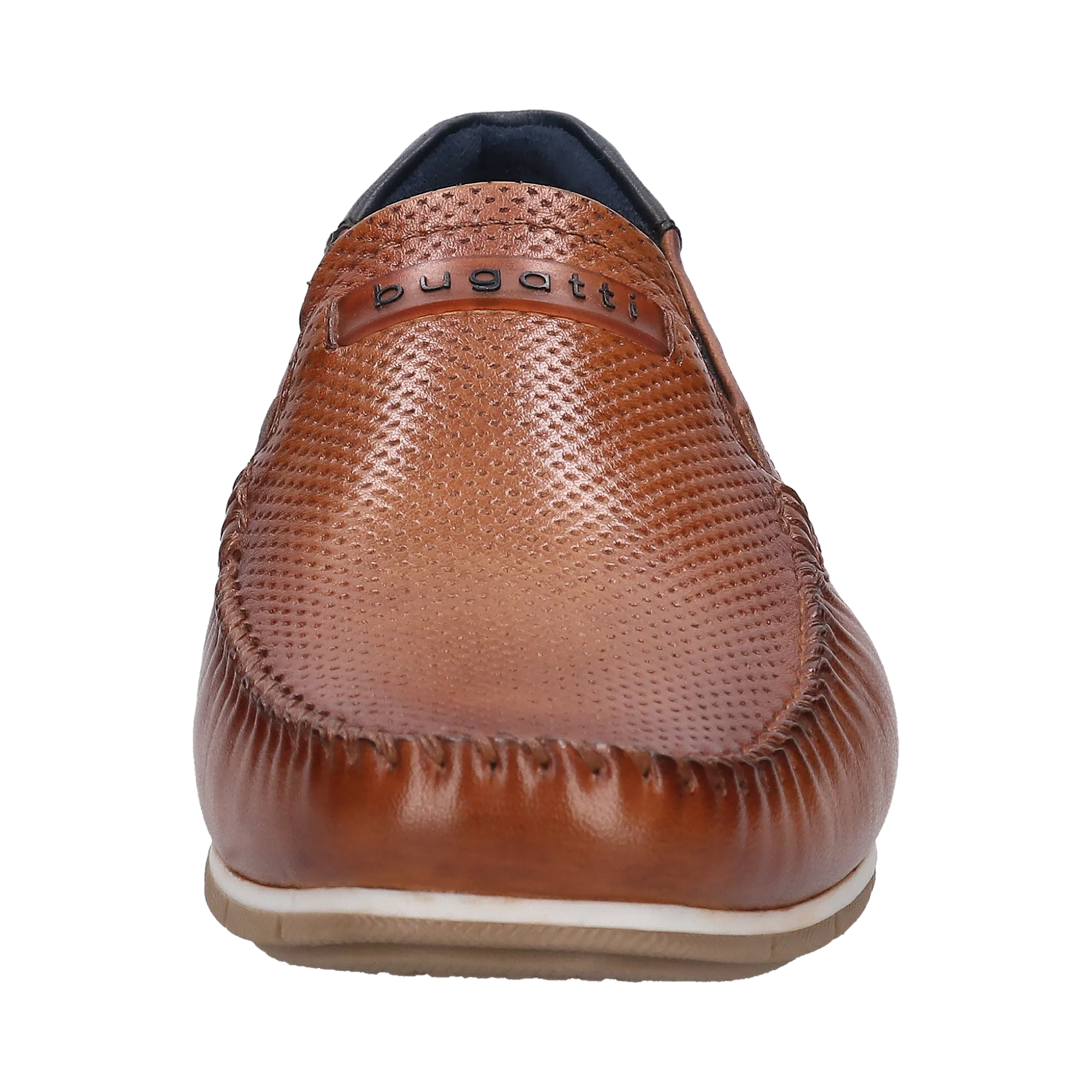 Leder Mokassin cognac