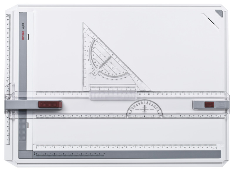 Rotring Zeichenplatte, A3, hellgrau