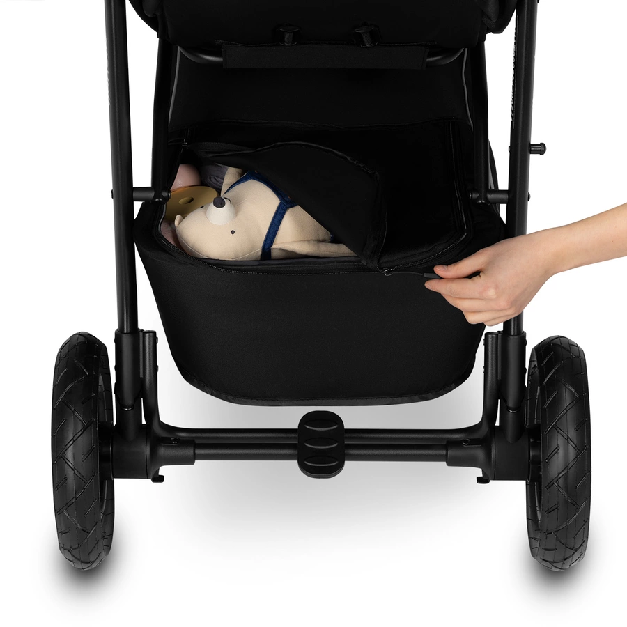 lionelo Kinderwagen Natt Black Onyx