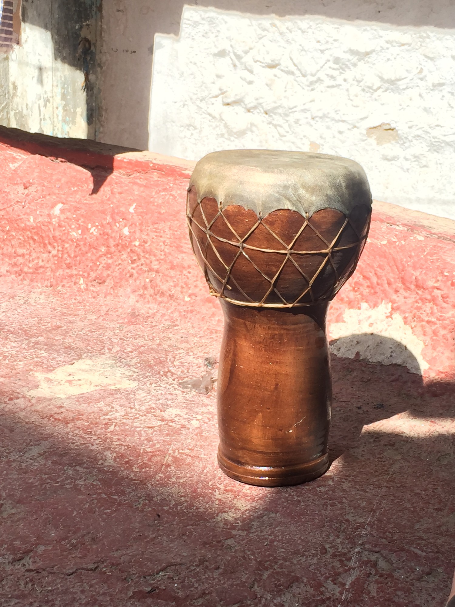 Ton-Trommel 'Agadir', braun, H 38 cm günstig bestellen