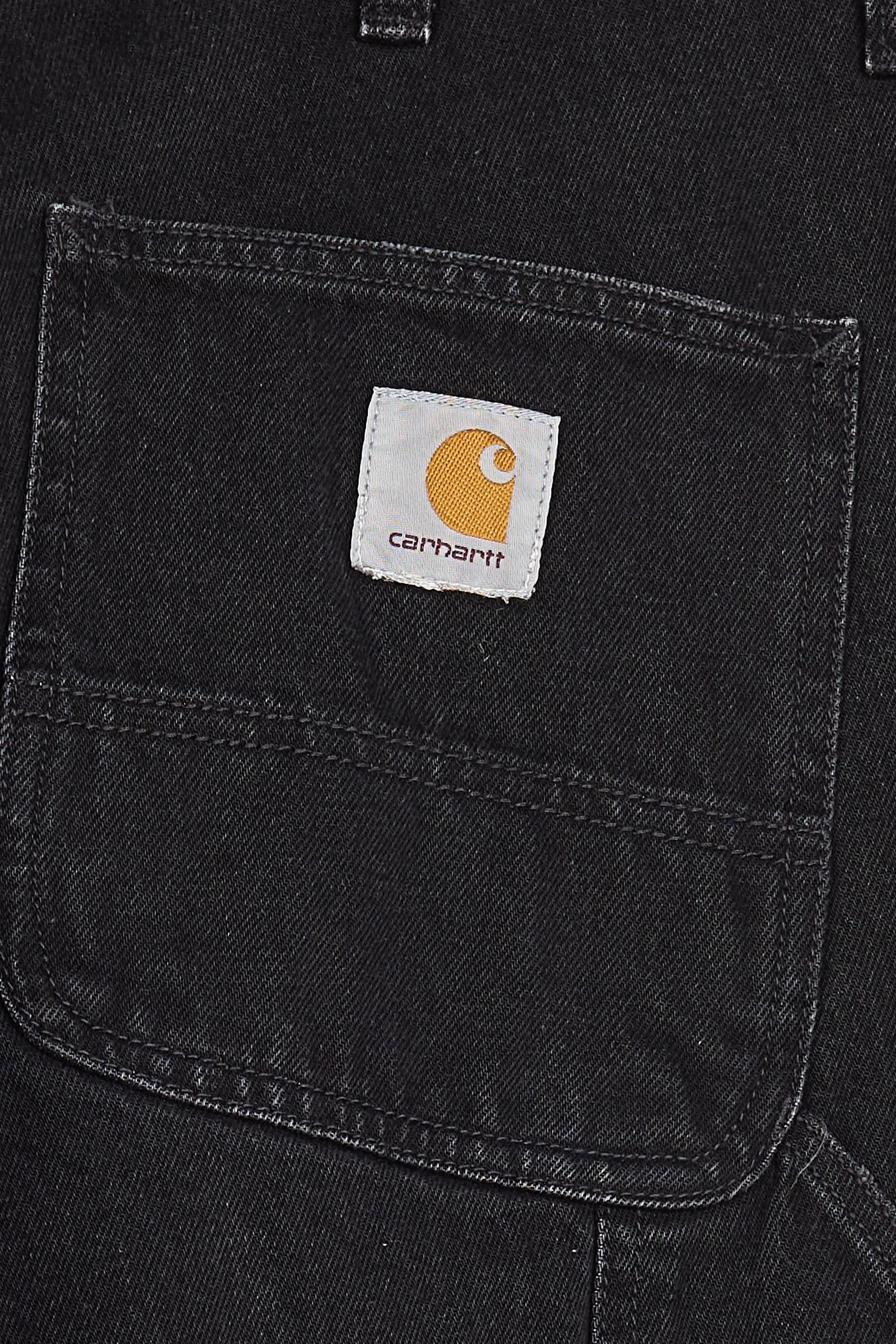 CARHARTT WIP jean Single Knee Noir