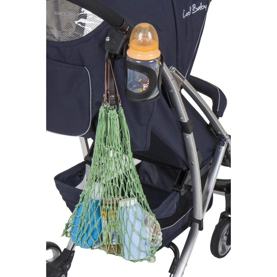 fillikid Flaschenhalter mit Taschenhalter schwarz