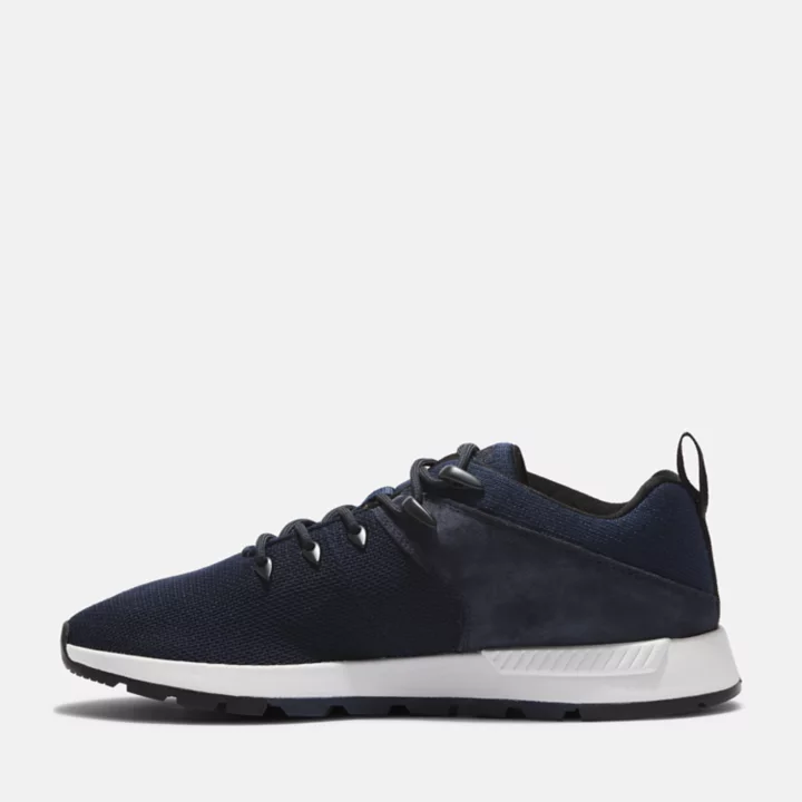 Basket basse à lacets Sprint Trekker pour homme en bleu marine