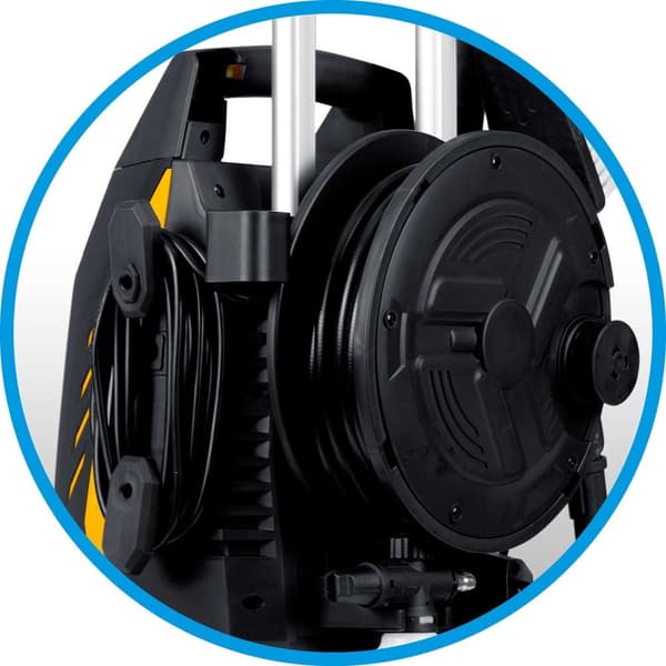 Høytrykkspyler med slangetrommel 2500W Humberg HM-302