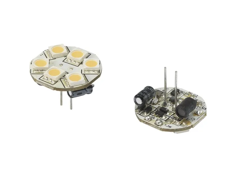 Renkforce Renkforce LED (RGB) Energiklasse A (A   - E) G4 Stiftform 1.2 W = 10 W Varmhvid (Ø x L) 23 mm x 23 mm 1 stk
