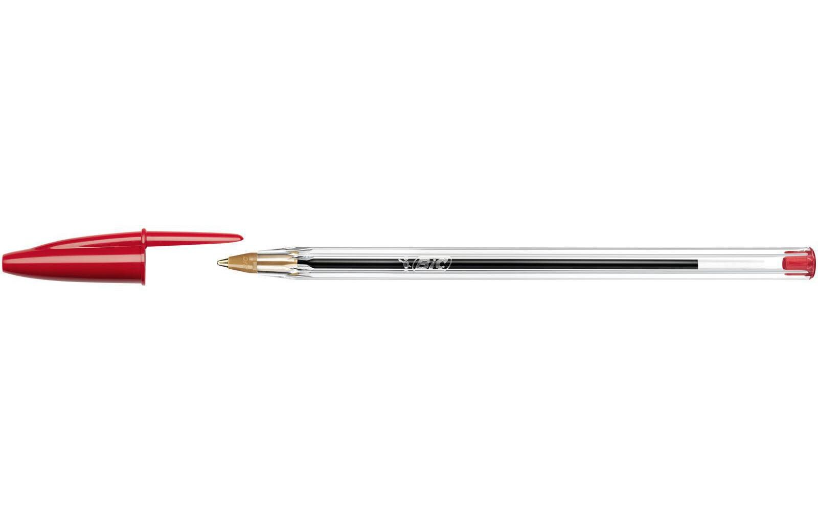 Kugelschreiber Cristal Original 0.32 mm Rot, 50 StückKulis für den täglichen Gebrauch