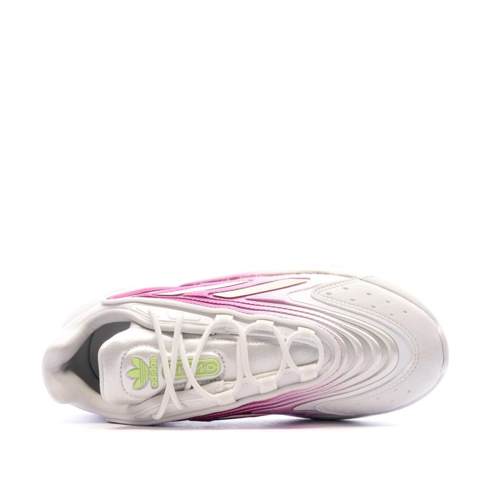 Adidas Baskets Blanc/Violet Femme Adidas Ozelia