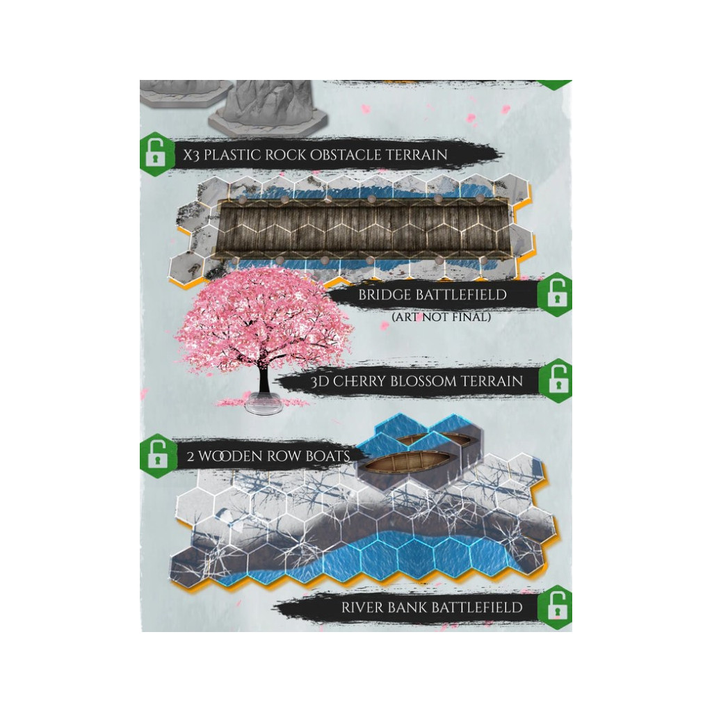 Senjutsu : Battle for Japan - Inkdrop All In Deluxe Kickstarter Edition