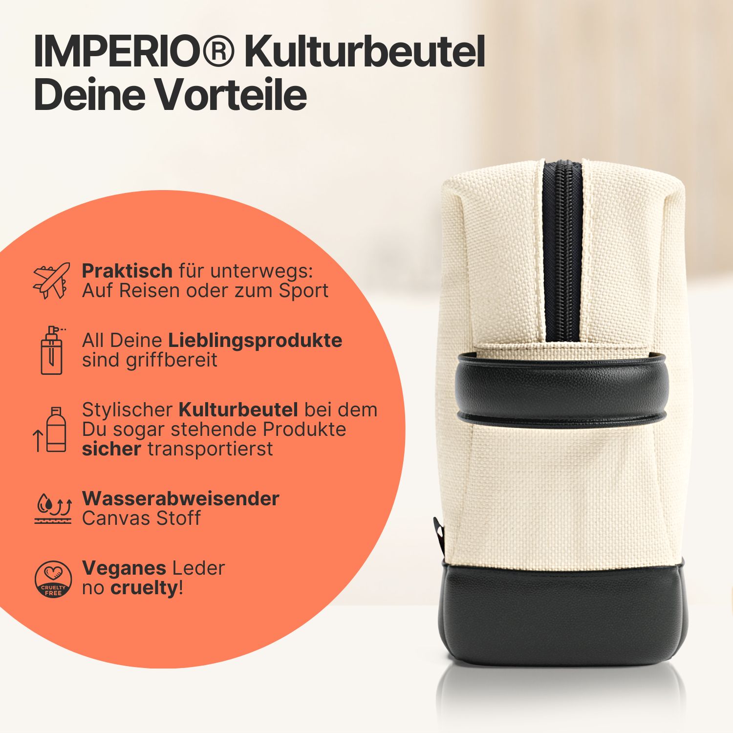 IMPERIO® Kulturbeutel