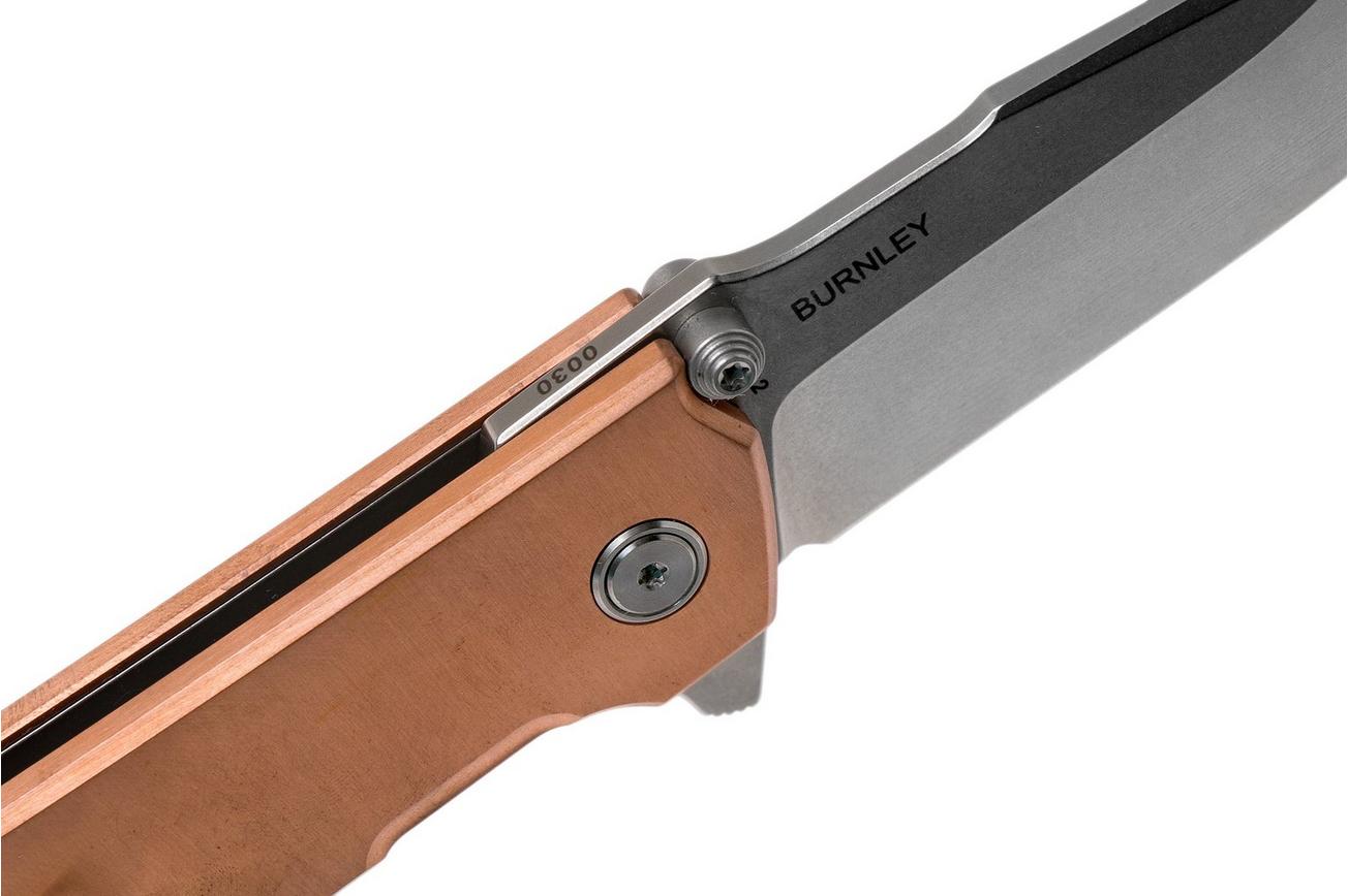 Böker Plus Kihon Assisted Copper 01BO165 zakmes, Lucas Burnley design
