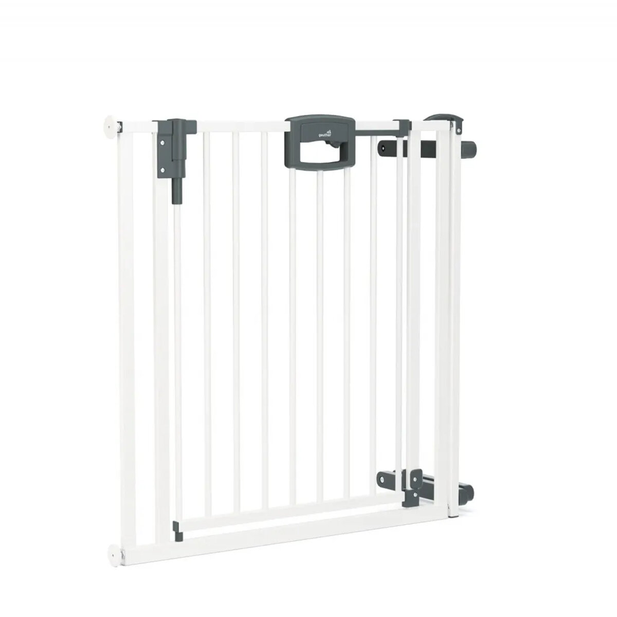 Geuther Baby Products GmbH Geuther by reer Türschutzgitter 4793 Easylock Plus 84,5 - 92,5 cm Metall Weiß