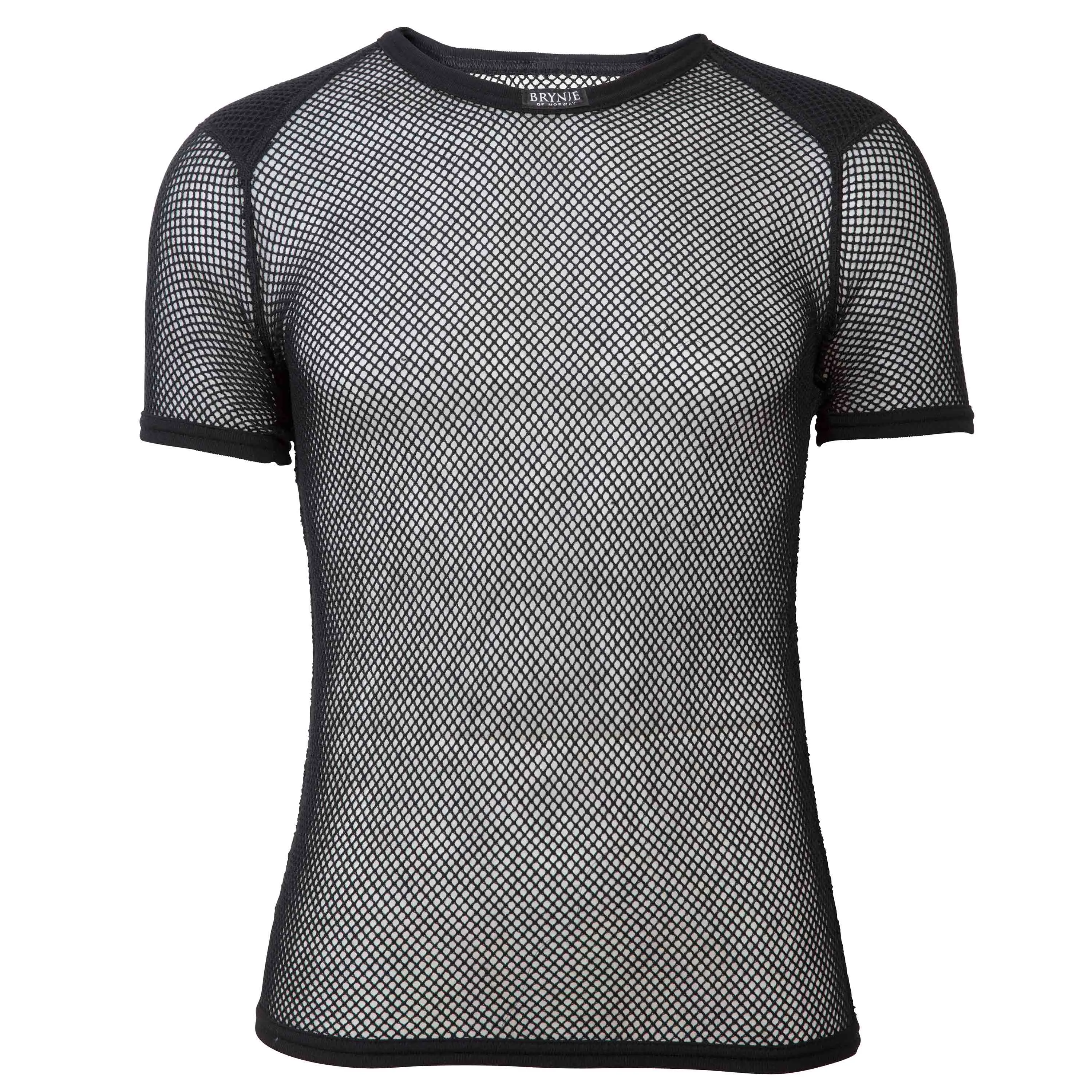Brynje -  Brynje T-Shirt Wool Thermo mit Schultereinlage schwarz