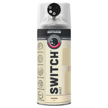 Rust-Oleum Switch spuitlak mat kalksteen 400 ml