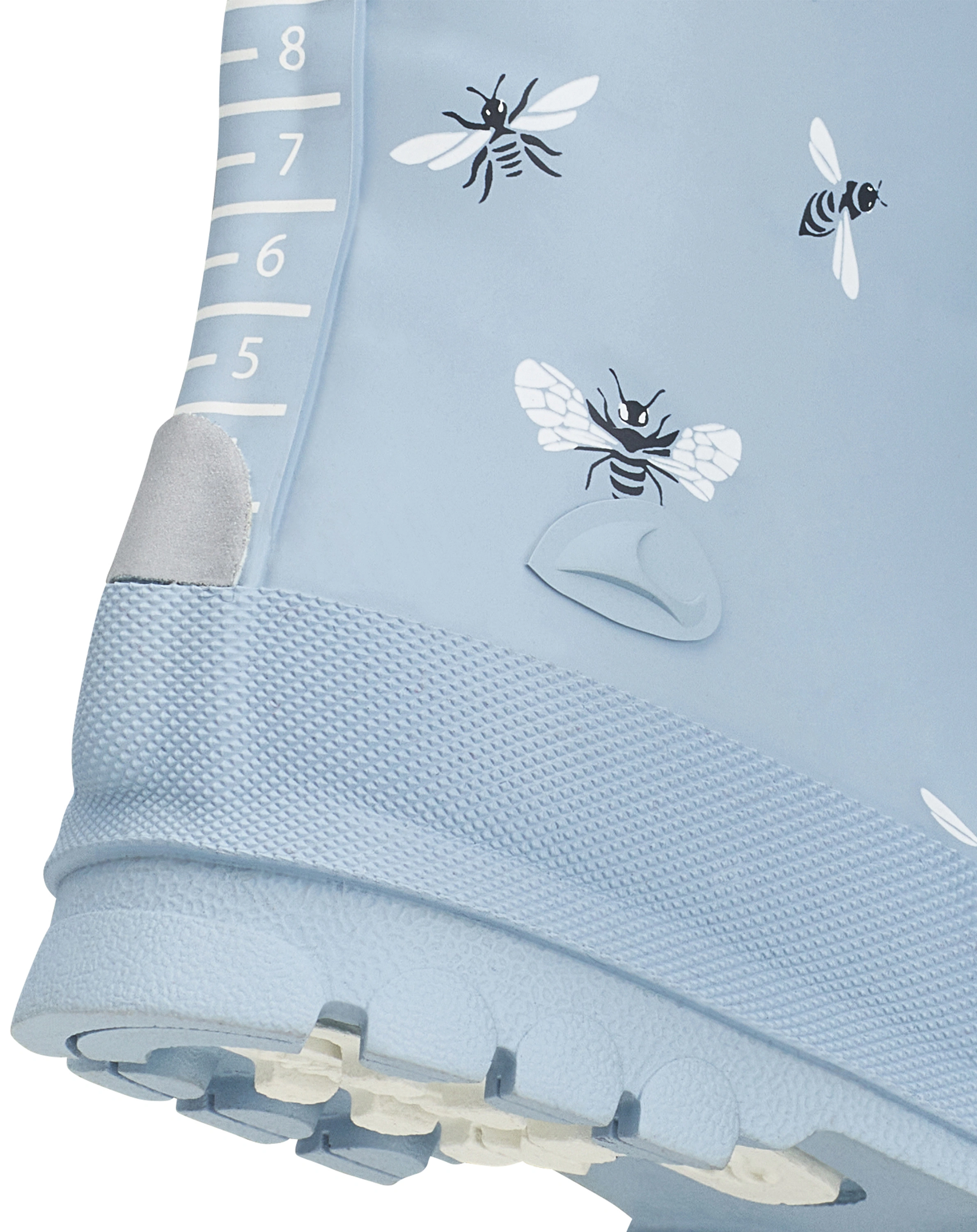 Gummistiefel ALV JOLLY BEE in iceblue/white
