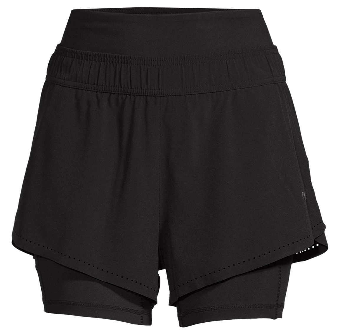 Shaping Double Shorts Dame Black