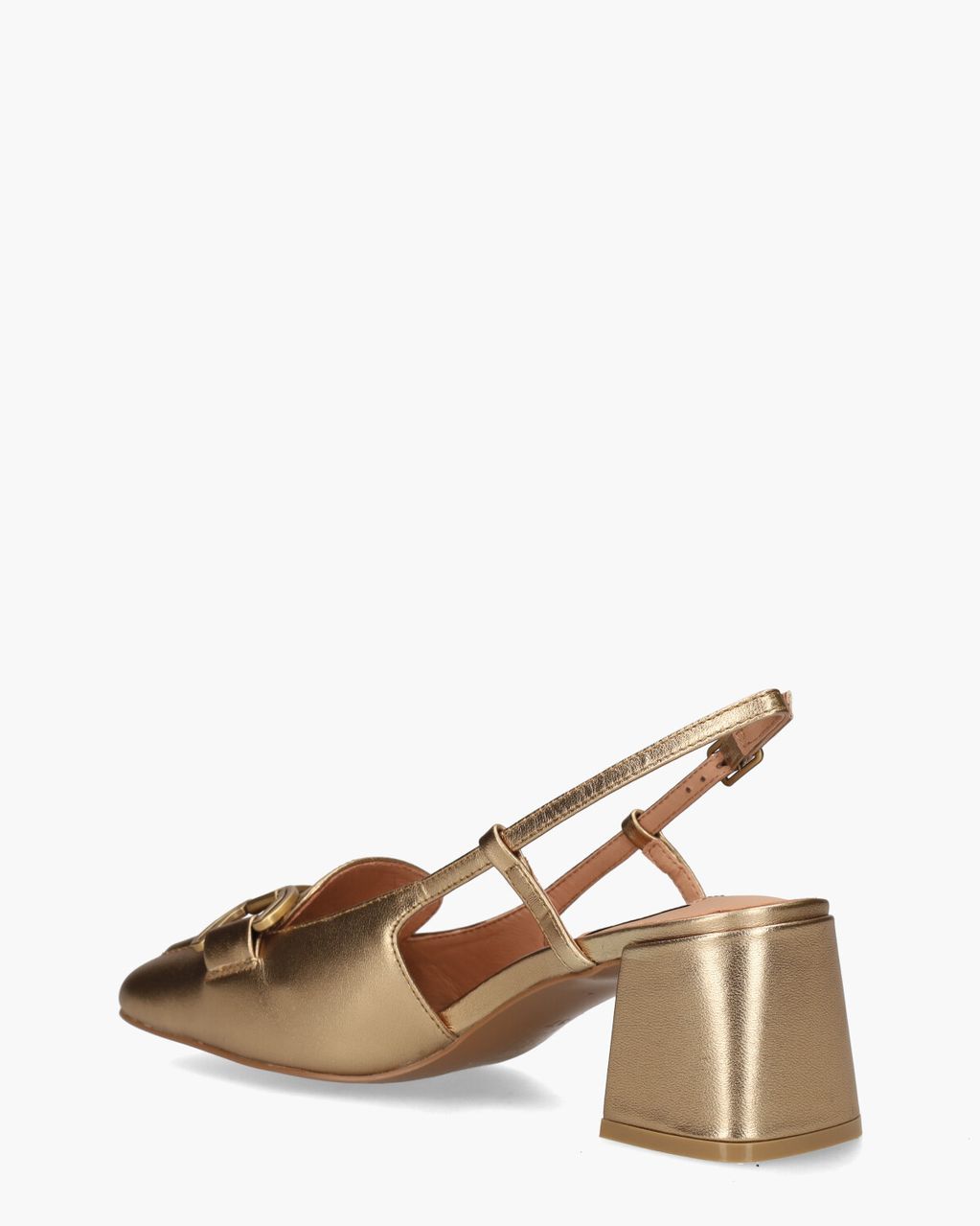 Bibi Lou Renee Goud Dames Slingbackloafers