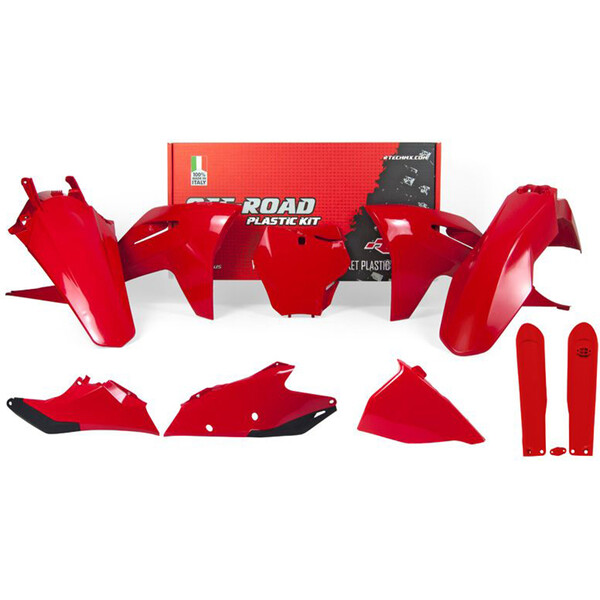 RTECHMX - Kit plastique GAS GAS MC/MC-F/EX/EX-F (2021-2022) - RKITGASRG0609 Rouge