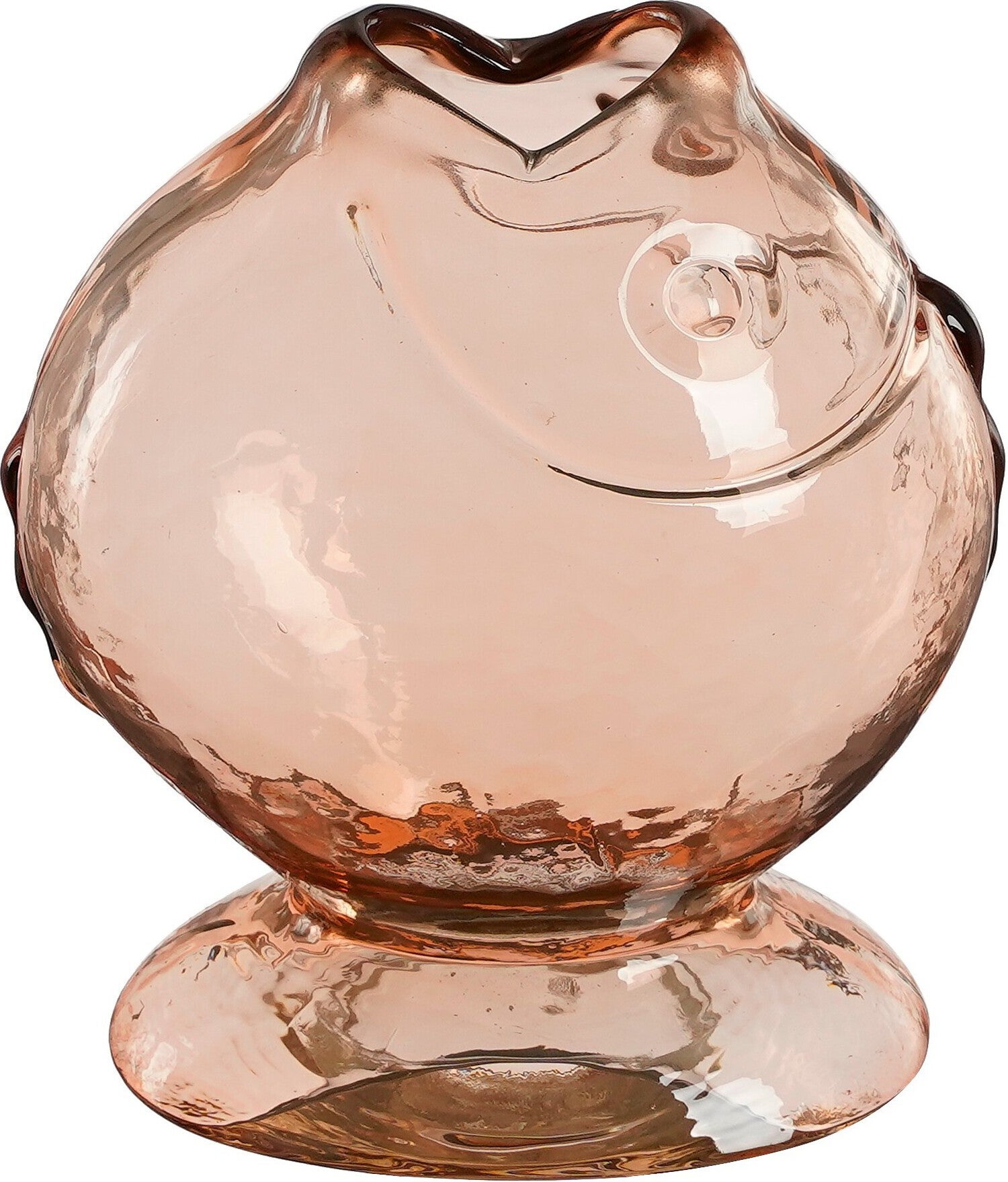 Mica Decorations vaas Vis oranje 15 x 10,5 x 17 cm