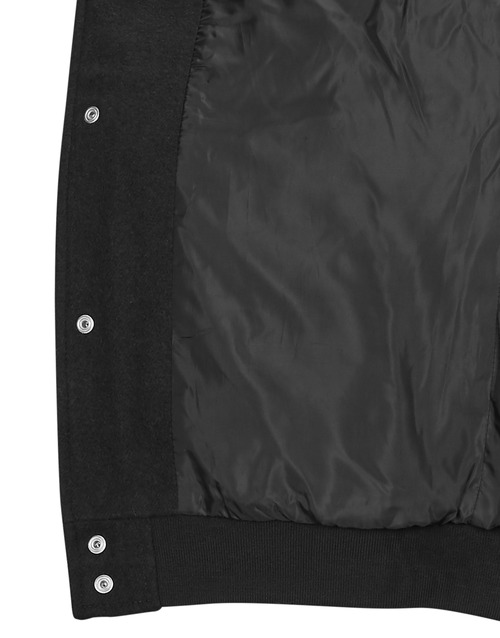 Jack & Jones - JJZAC WOOL BOMBER - Noir