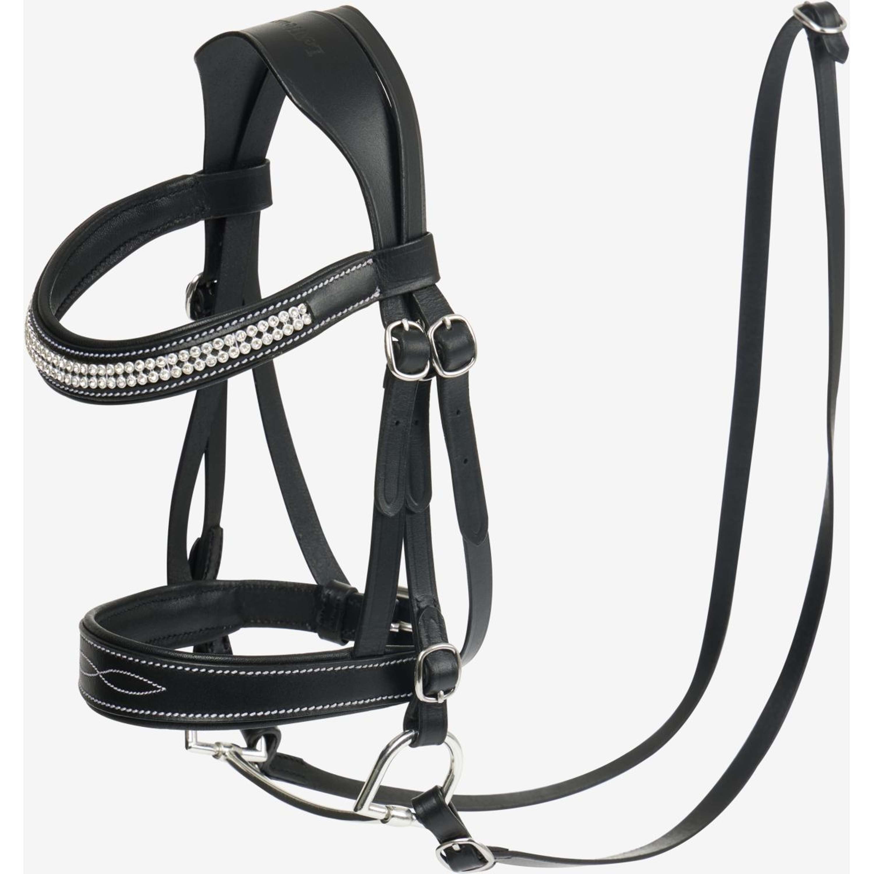 LeMieux Hobby Horse Wedstrijd Hoofdstel Zwart