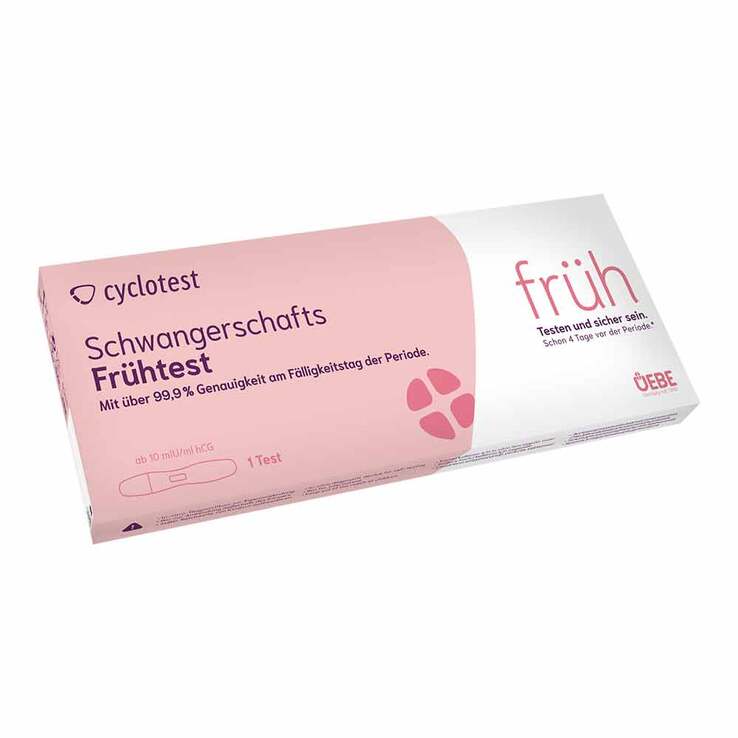 Cyclotest Schwangerschafts-Frühtest 10 Mlu / ml Urin, 1 St
