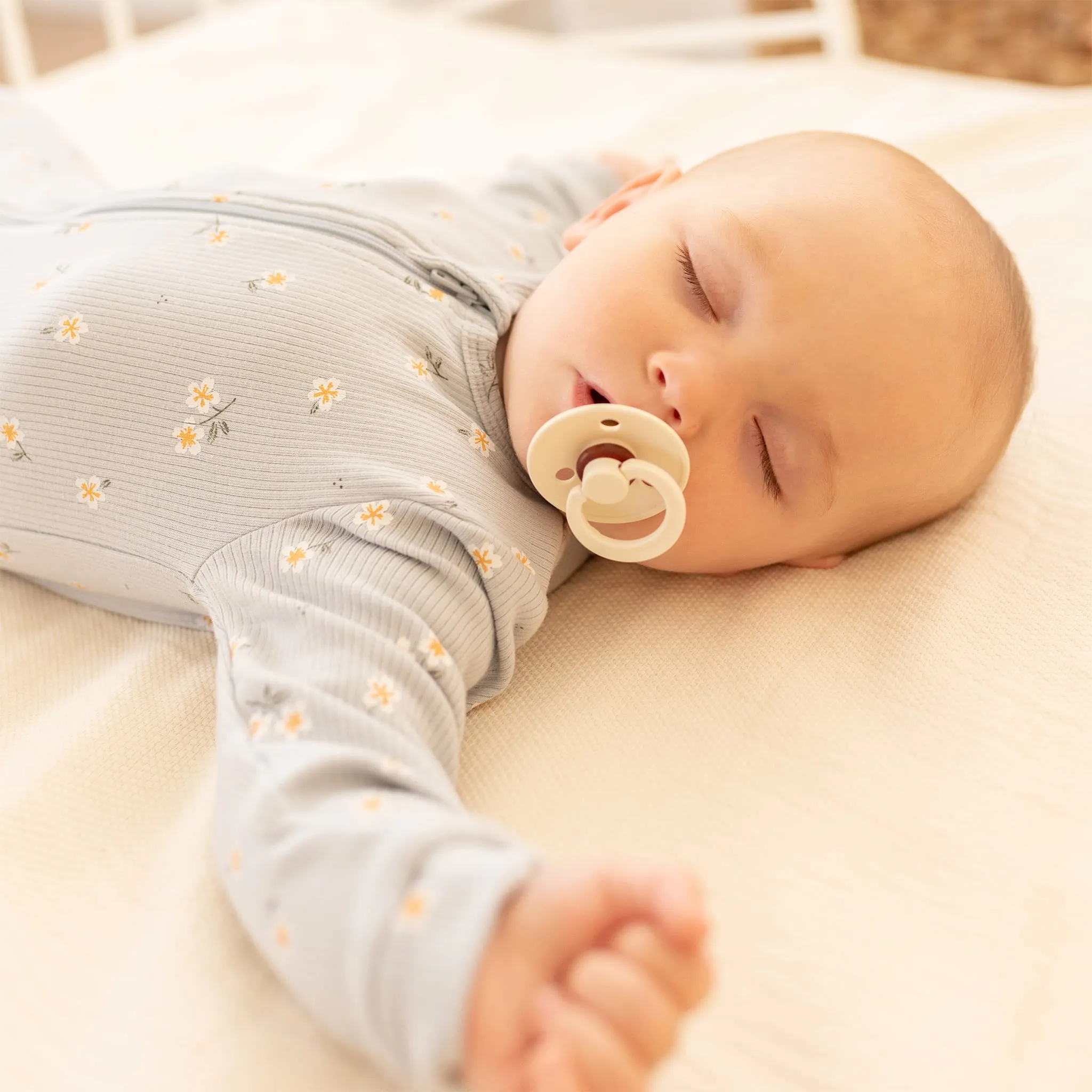 Firsts par Petit Lem Pyjama Fleurs Citron 0-12mois