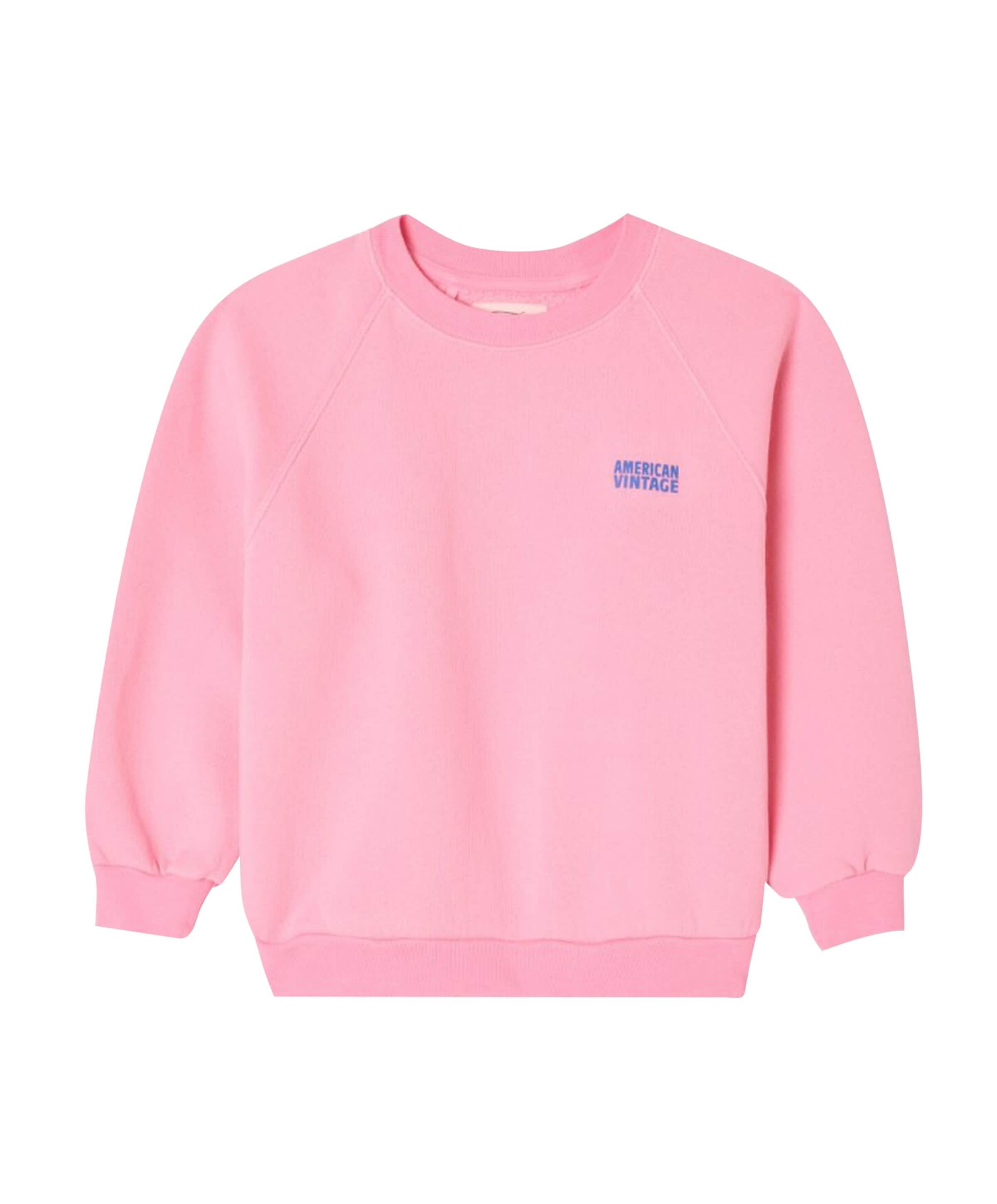 American Vintage Meisjes sweater roze
