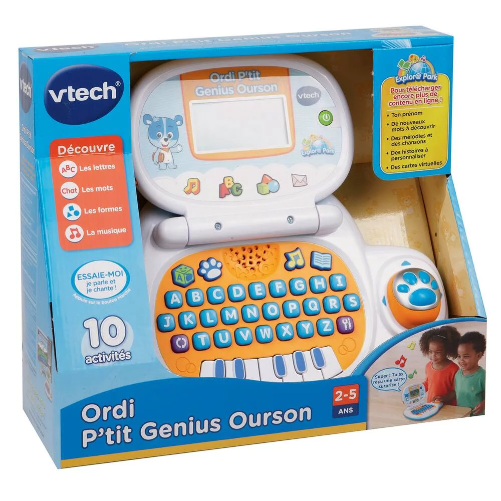 ORDI P'TIT GENIUS OURSON BLEU