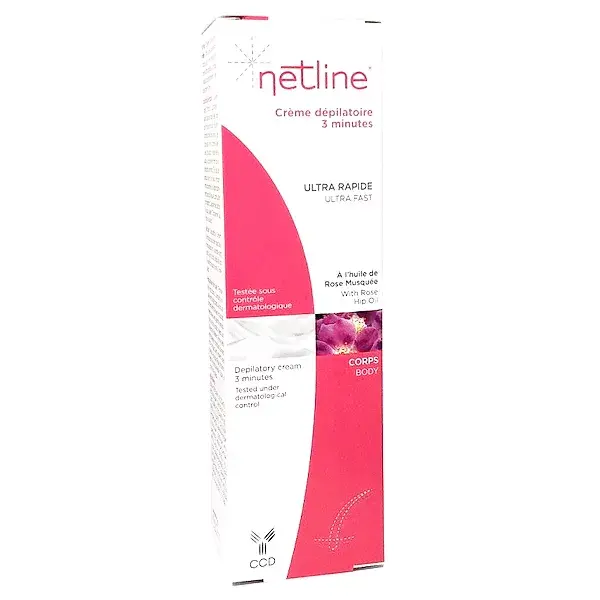 Creme depilatório Netline de 3 minutos sem aplicador 150ml