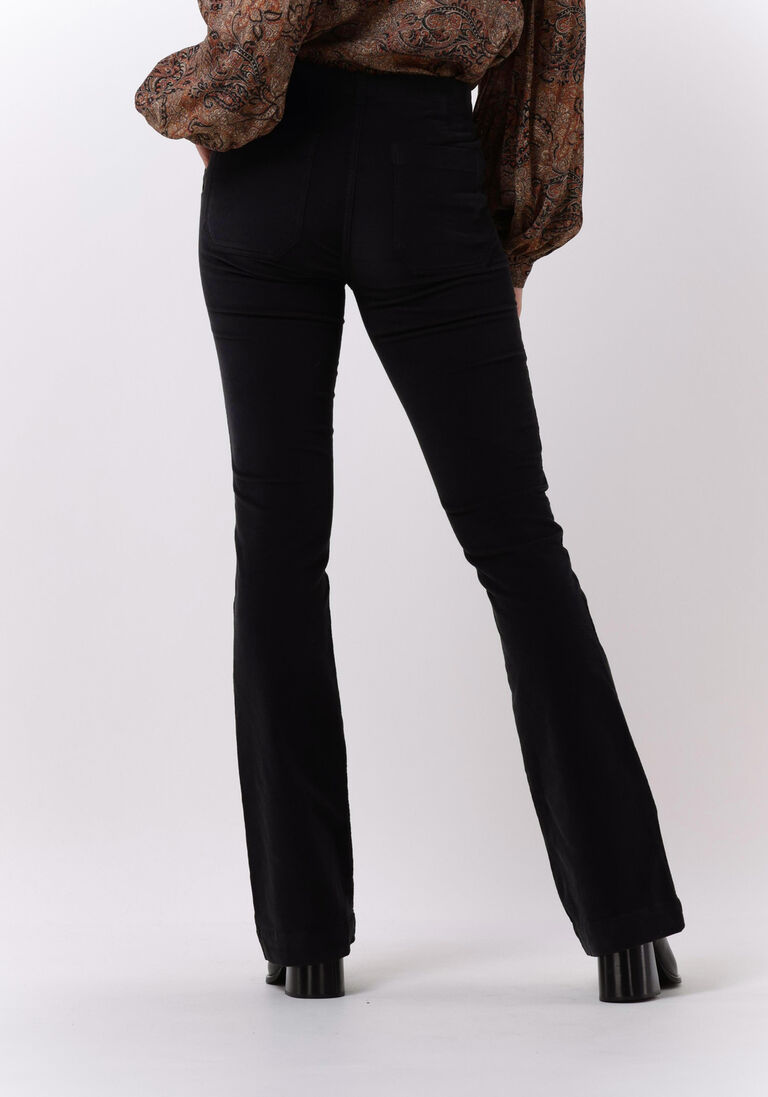 BY-BAR zwarte by-bar pantalon leila velvet twill pant