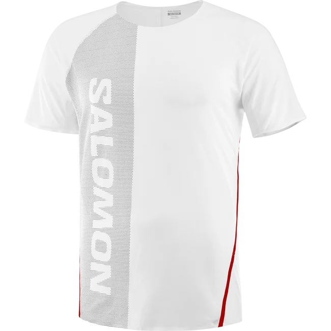 S/LAB SPEED  Kurzarmshirt Herren WHITE/DEEPBLACK