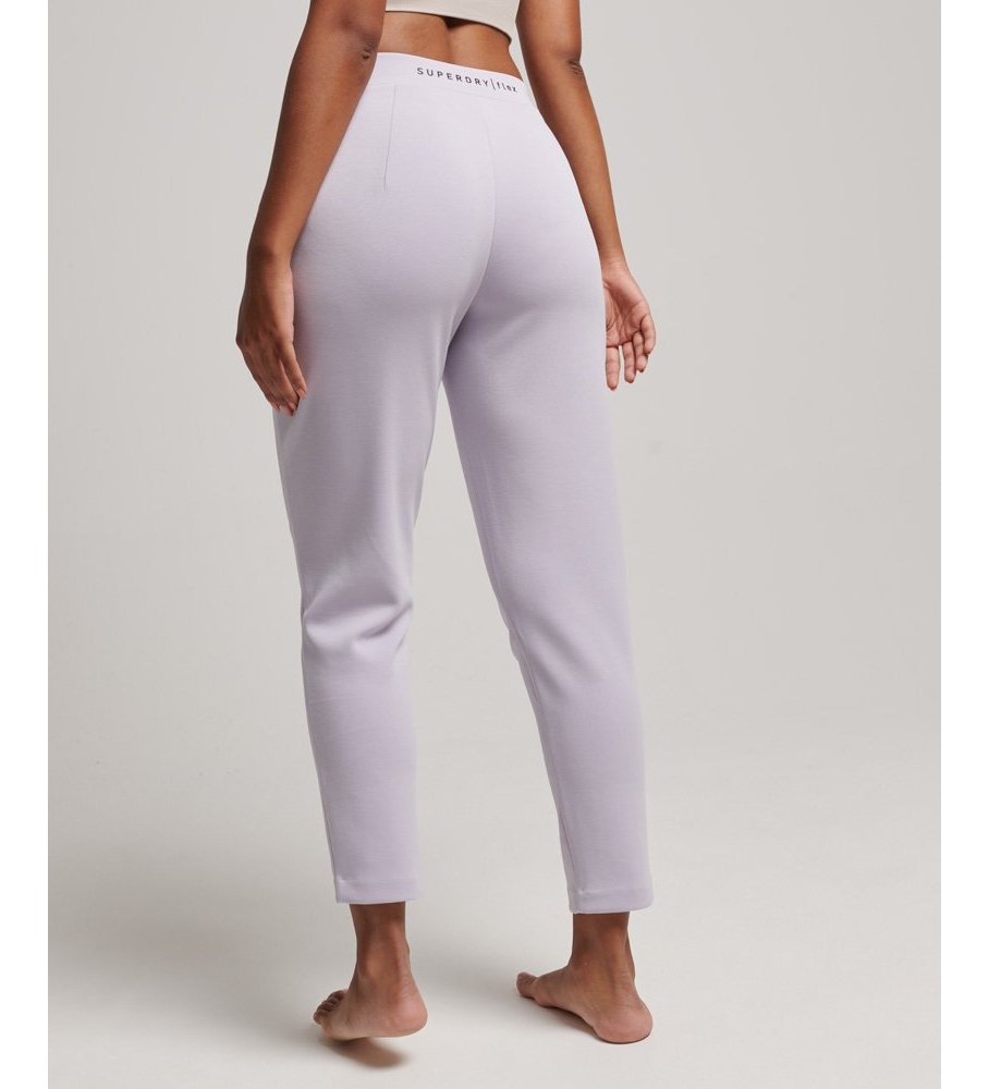 Calça Jogger Superdry Flex Slim Fit, lilás
