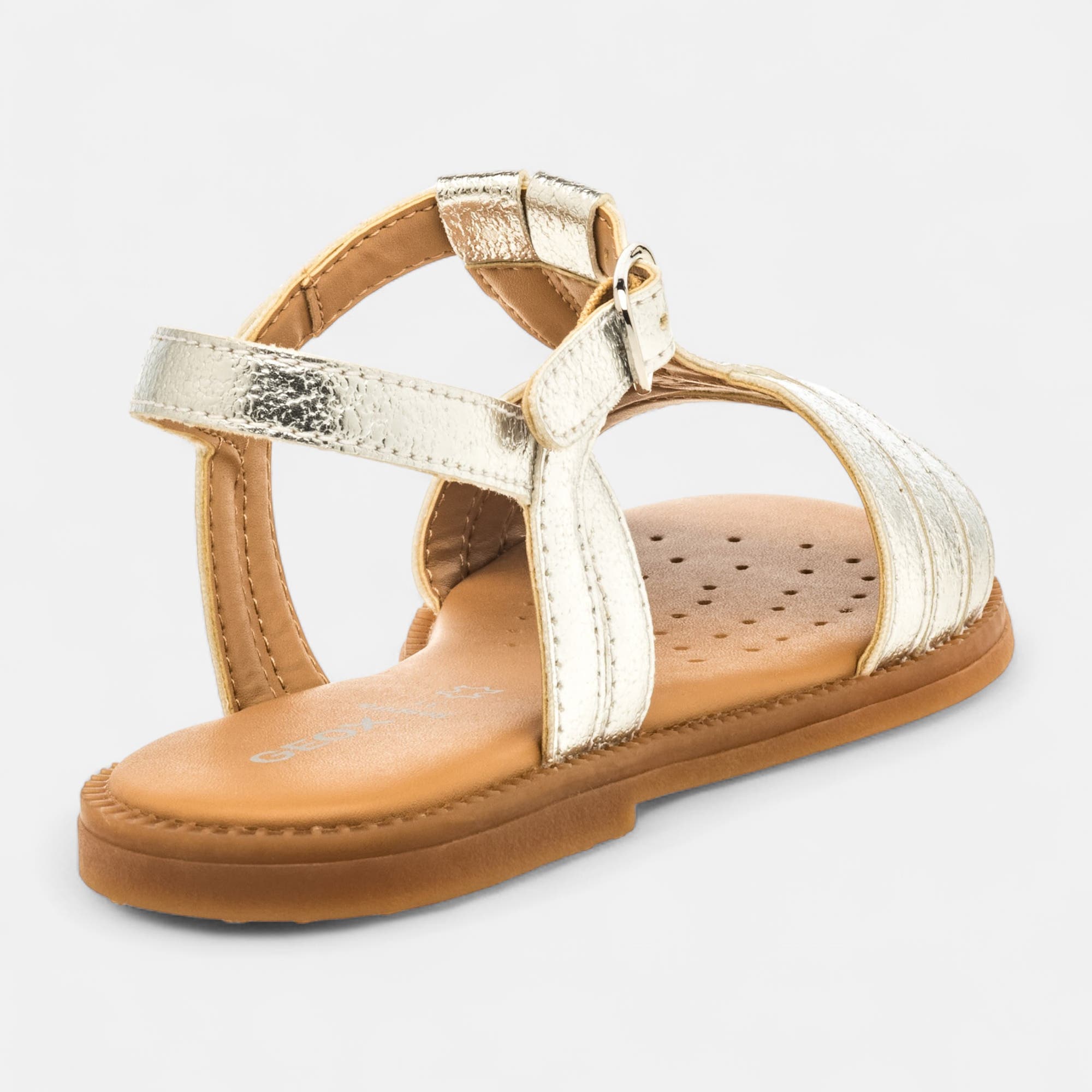 Nu-pieds Fille argent
