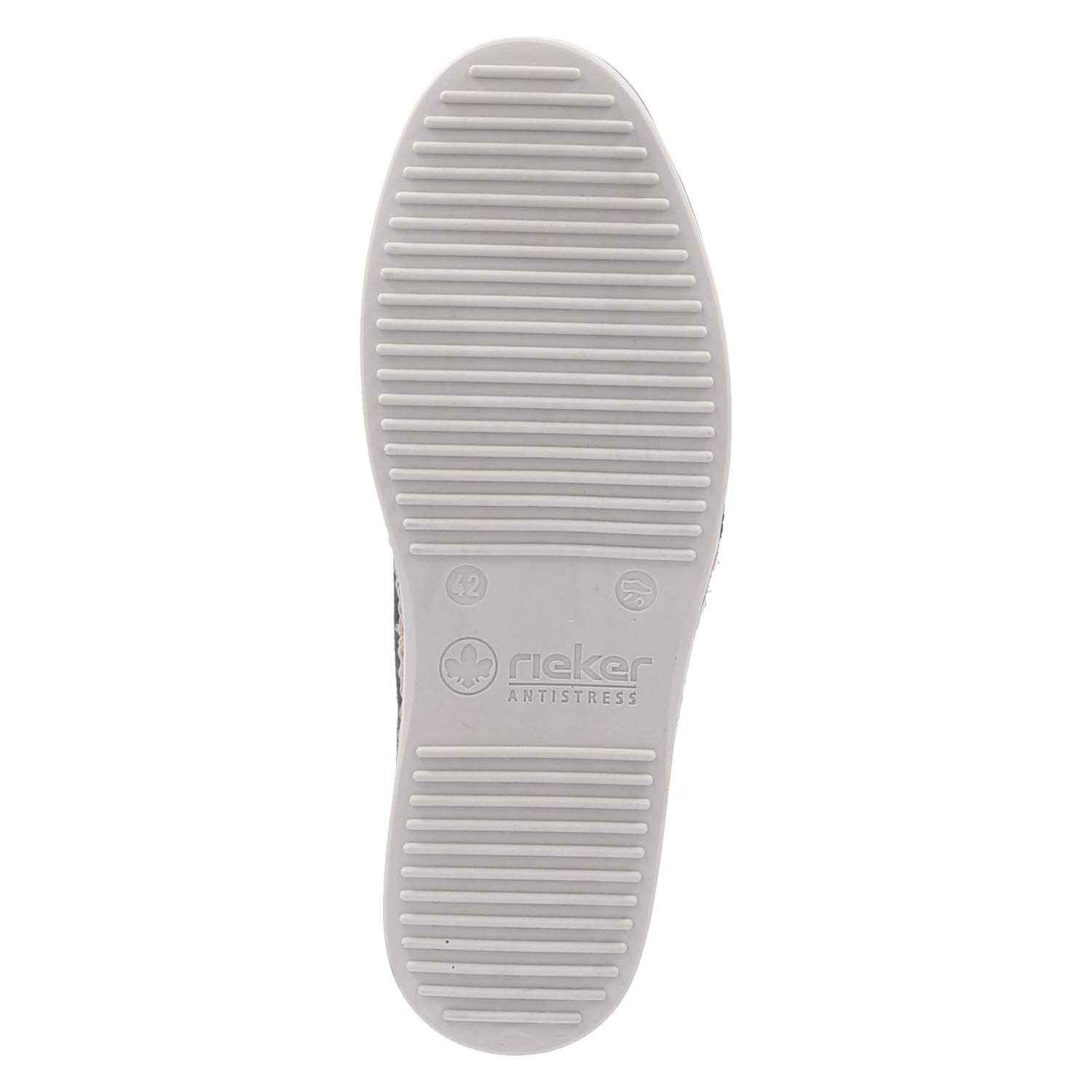Rieker Halbschuhe - anthrazit/amaretto
