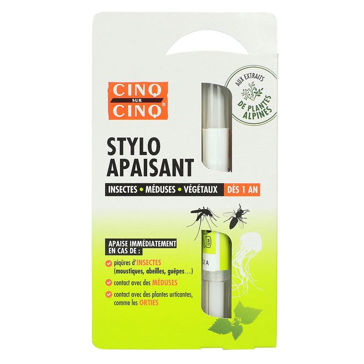 Stylo apaisant insectes méduses végétaux 2ml