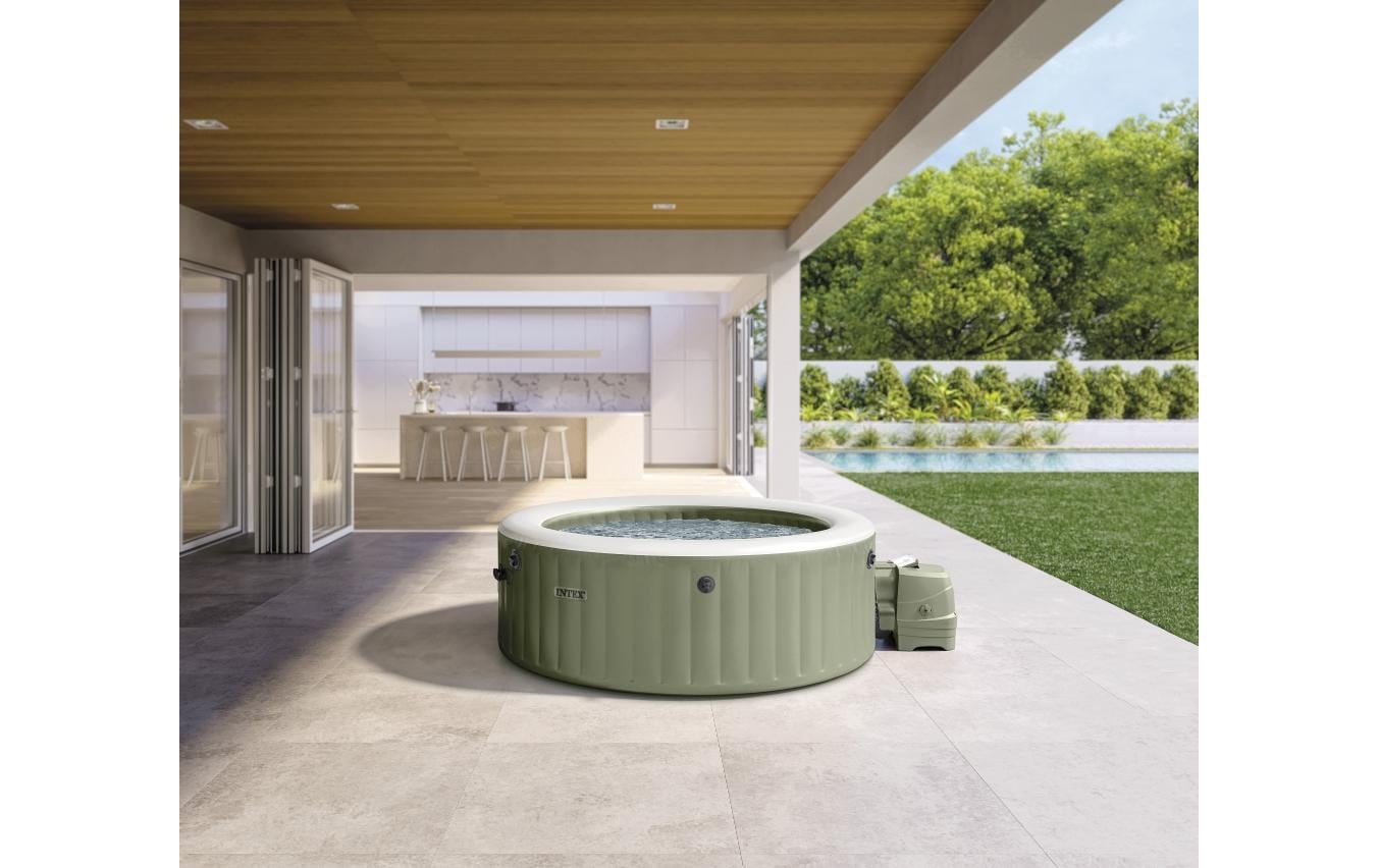 Intex Whirlpool »4-Personen Round Bubble Spa Set Ø 196«