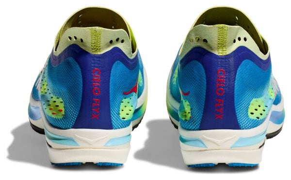 Chaussures d'Athlétisme Hoka Cielo Fly X Bleu/Vert/Rouge Unisexe