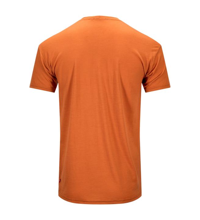 Aclima LightWool 140 Classic Tee Mountain Apricot Orange
