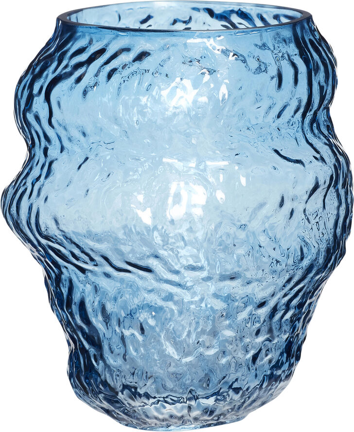 Hübsch Aurora Vase Blå