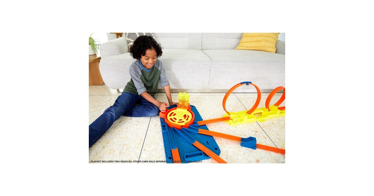 Hot WheelsTrack Builder Unlimited Rapid Launch Builder Box Racebaan