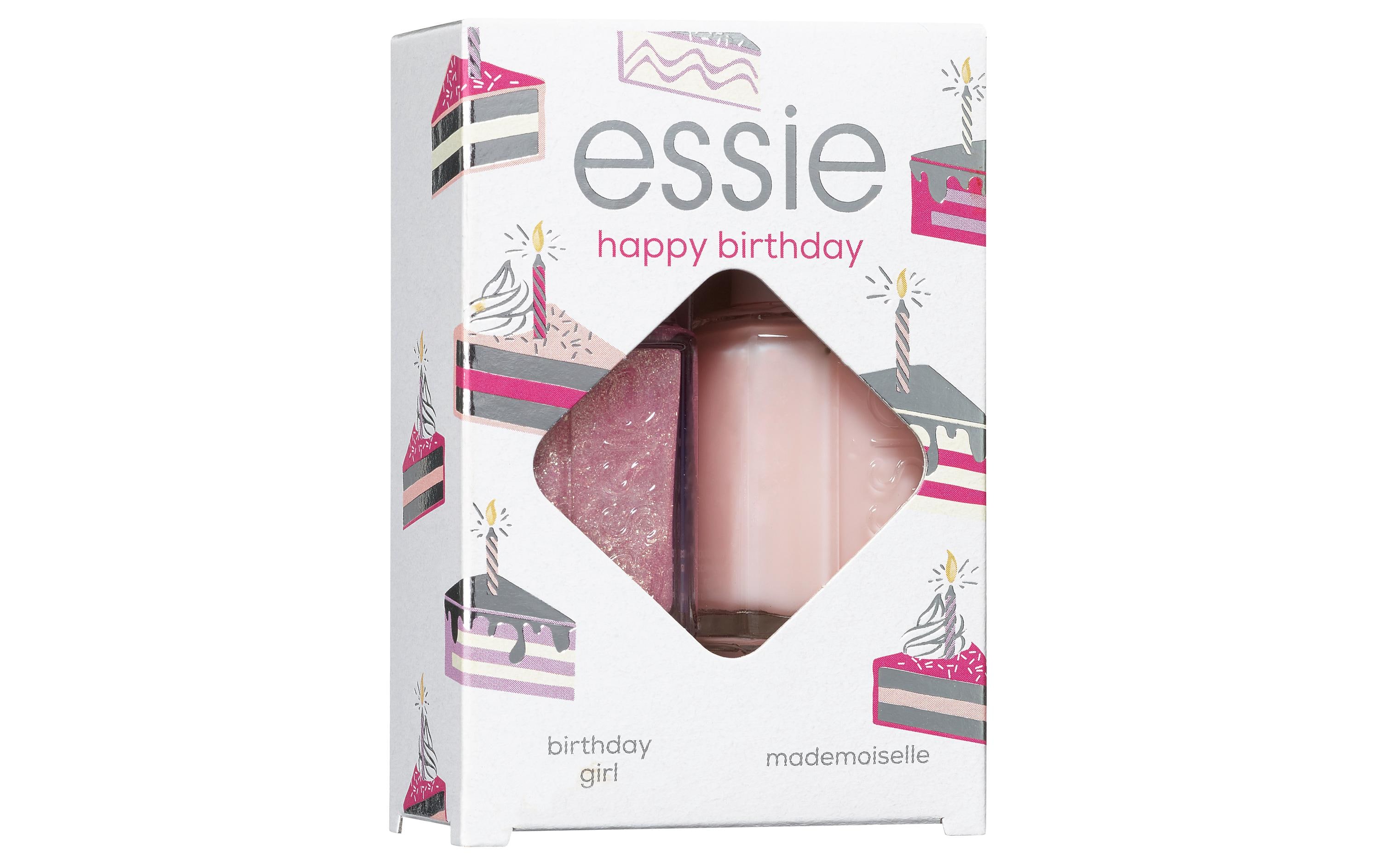 Geschenkset Nagellack Happy BirthdayNagellack Duo in Rosé-Farben
