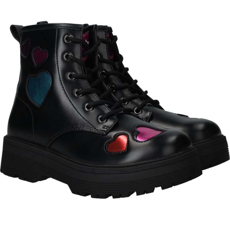 Skechers Gravlen Hi Boots Zwart Meisjes