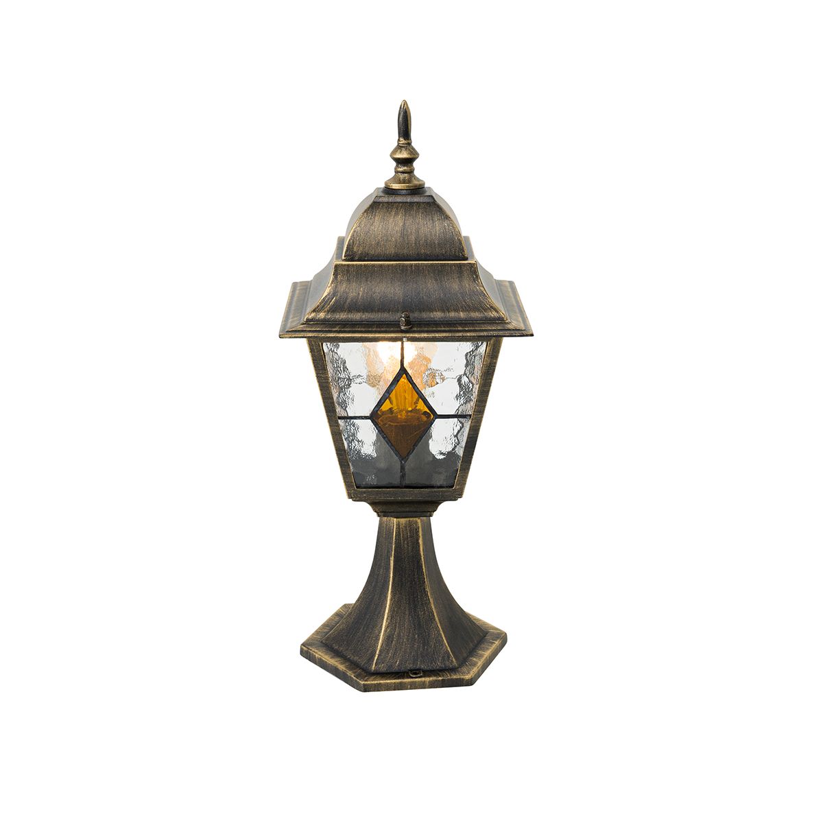 Vintage buiten lantaarn antiek goud 45 cm - Antigua