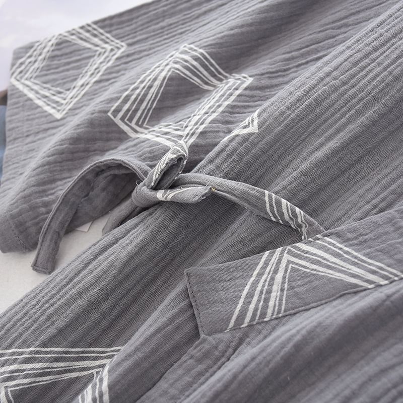 Finlies - Pyjamajas met patroon en strikceintuur