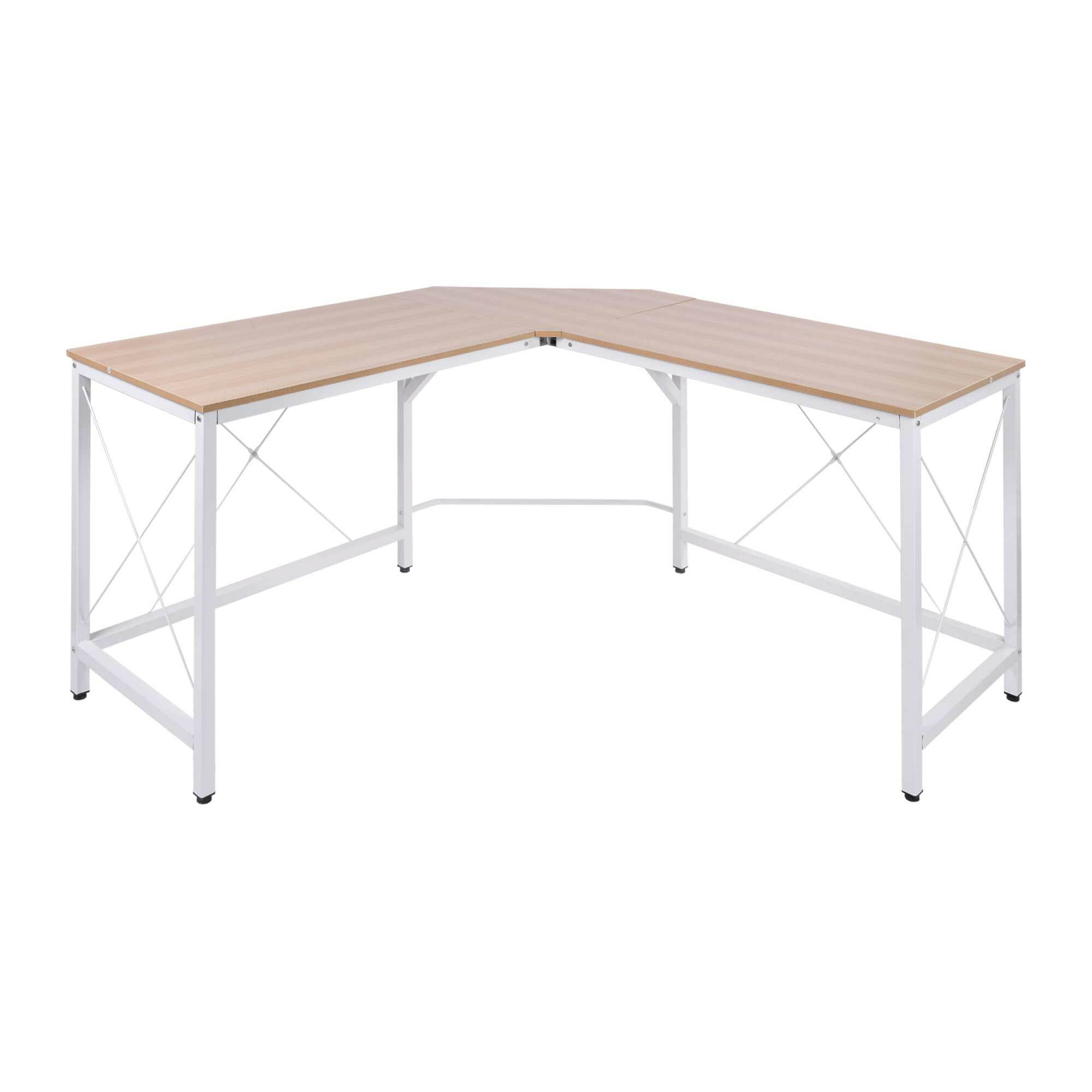 HOMCOM Winkelschreibtisch 150 x 150 x 76 cm (LxBxH)